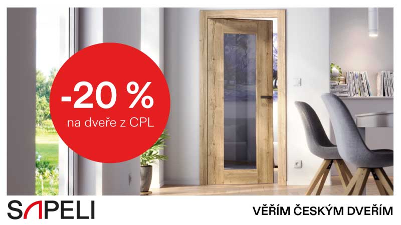 Sapeli akce sleva 20%